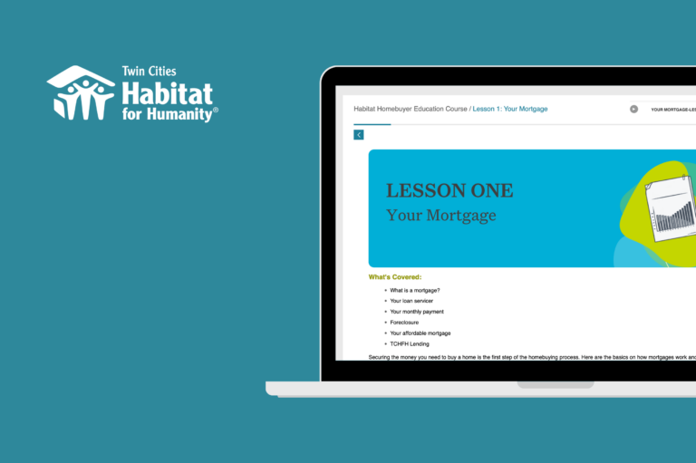 Twin Cities Habitat for Humanity Homebuyer Education Course Powered by Framework